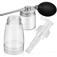 2 piezas botella pulverizadora polvo para , ideal salón