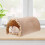 small pet tunnel for rabbits hamsters hiding nest interactive toy 2