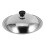 Stainless Steel Pan Cover Round Pot Lid Kitchen Accessory Silver 8
