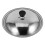 Stainless Steel Pan Cover Round Pot Lid Kitchen Accessory Silver 7