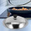 Stainless Steel Pan Cover Round Pot Lid Kitchen Accessory Silver 4