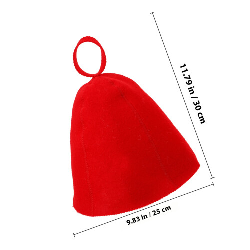 Sombrero De Fieltro Para Sauna Absorbente De Transpirable 1