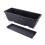 maceta rectangular plástica para con drenaje y 10