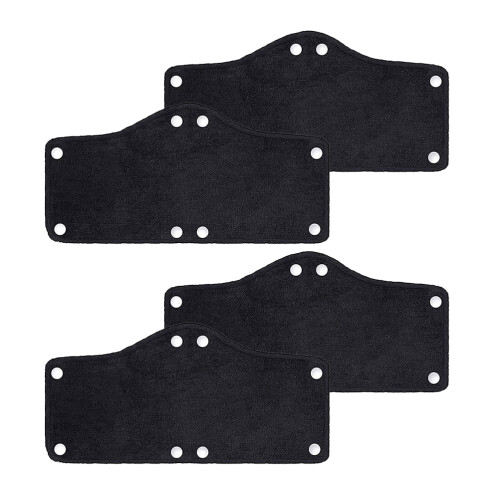 4 forros para casco seguridad, absorbentes, reutilizables y