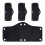 4 forros para casco seguridad, absorbentes, reutilizables y 6