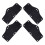 4 forros para casco seguridad, absorbentes, reutilizables y 10