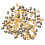 100 uds. pegatinas madera forma , para puzzles infantiles, diy 1