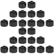 50 tapones para puntas de jeringa, adaptadores y dispensación laboratorio