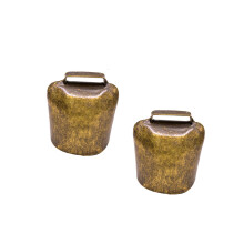 2 uds. campanas gruesas tinkle, bronce 37 g, para oveja, caballo, vaca