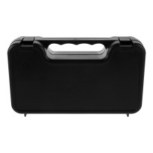 caja de almacenamiento de plástico para micrófono con de