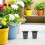 50 maceta hidropónica plástico con red para de plantas 5