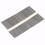 100 pinceles desechables para eyeliner, mango plástico, nailon 9