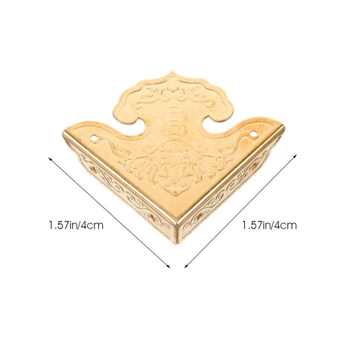 4 pièces protecteurs d'angles en vintage pour boîte en 2