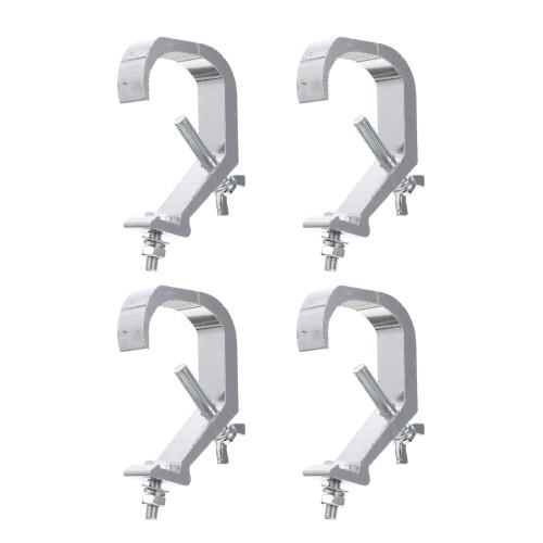 4 pinces en aluminium pour projecteur PAR, truss DJ
