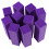 bloc polissage 4 faces 10 pièces éponge abrasif manucure violet 1