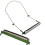 Support 10 trous pour harmonica, cadre métallique, vert 9