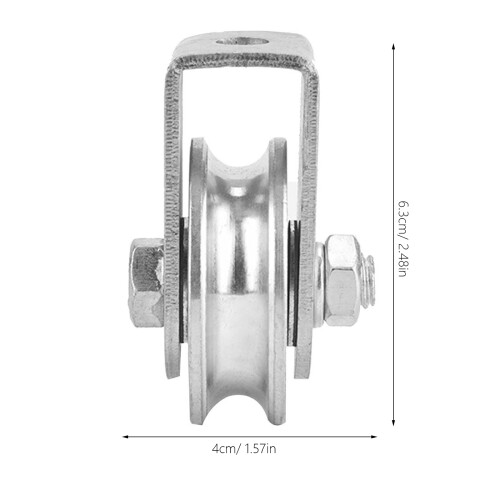 single wheel steel pulley for heavy lifting 2