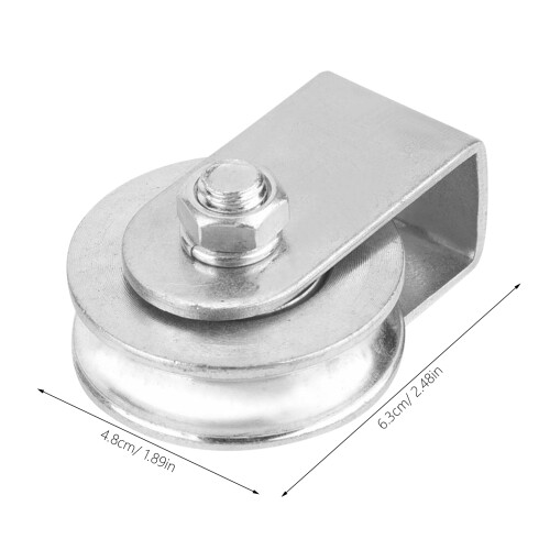 single wheel steel pulley for heavy lifting 1
