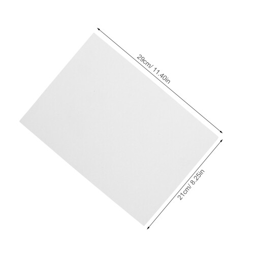 100 inserts en carton pour chemises, pliables, robustes 1