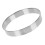 Stainless Steel Dessert Rings Silver 1pack 10