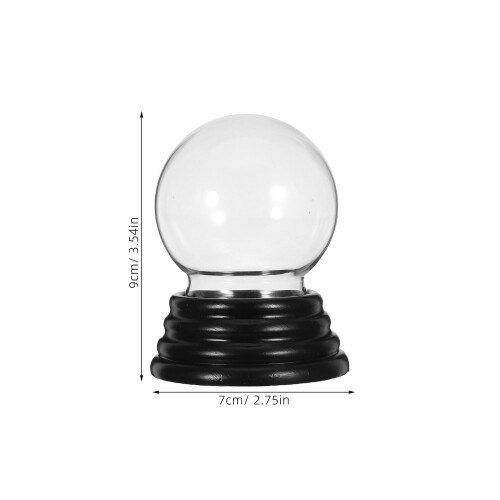 De Neige En Verre Couvercle À Pour Décoration 1