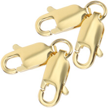 2 pièces fermoirs doubles homard pour - DIY bracelets colliers