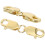 2 pièces fermoirs doubles homard pour - DIY bracelets colliers 4