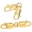 2 pièces fermoirs doubles homard pour - DIY bracelets colliers 10