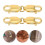 2 pièces fermoirs doubles homard pour - DIY bracelets colliers 3