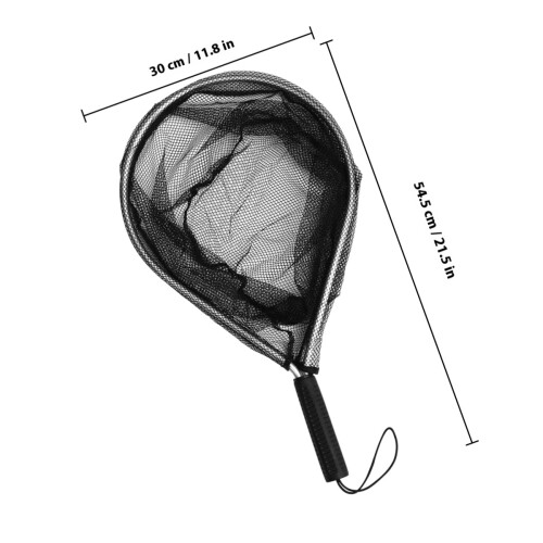 mini filet de portable pour crevettes, lac étang (noir) 2