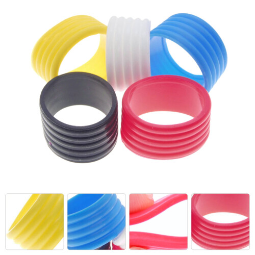 5 pièces anneaux protection manche raquette 2