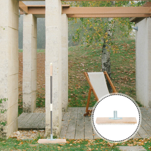 Brosse À Mousses Pour Jardin Et Désherbage, Remplacement Sans Manche 2