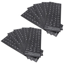 10 pièces autocollants universels pour clavier pc