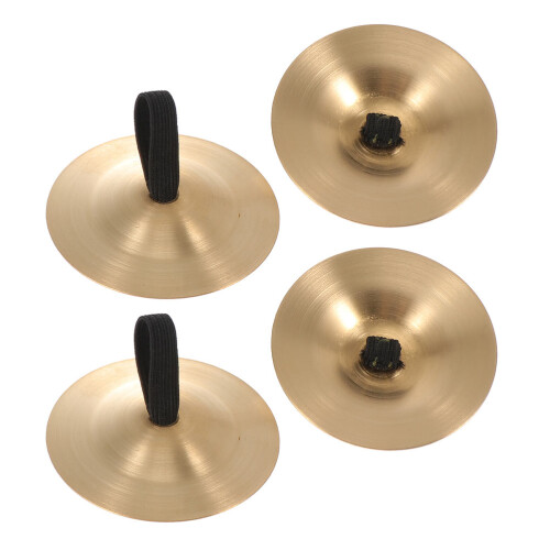 2 cymbales pour danse du ventre, instruments enfants 2