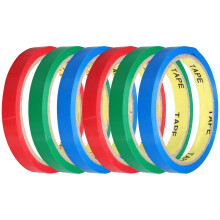 6 rouleaux de adhésif pour fermeture de sacs et scellage