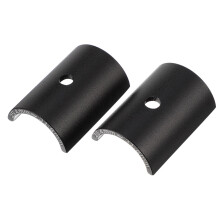 1 paire d'entretoises pour guidon de , raccords (noir)