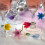 6 pièces marqueurs verre en silicone, étiquettes identification 9
