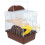 cage 2 pour hamster chinchilla marron 1