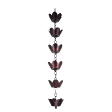 1m Universal Roof Corner Rain Chain Metal Garden Accessory
