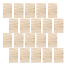 20pcs wooden taekwondo breaking boards khaki