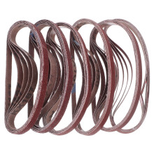30 Pcs Brown Sand Belt Sandpaper Roll Sander Sanding Belts
