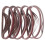 30 Pcs Brown Sand Belt Sandpaper Roll Sander Sanding Belts 1