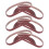 30 Pcs Brown Sand Belt Sandpaper Roll Sander Sanding Belts 11