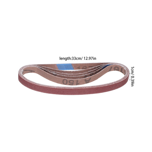 30 Pcs Brown Sand Belt Sandpaper Roll Sander Sanding Belts 2