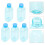 flacons vides 5 pièces portables mini bouteilles usage domestique 7