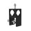 Universal Torch Clamp Black 1pack 3.9x2.4x1.8in 9