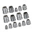 15pcs Hammer Wedges Wood Splitting for Handle Replacement 11