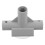 t shaped 3 way plastic pipe connector with silicone suction cup 10