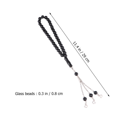 Chapelet 33 Perles Agate Pour Pèlerinage 1