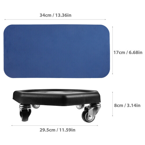 Abdominal Training Plate Engineering Pp 1set 11.6x11.6x3.1in 1